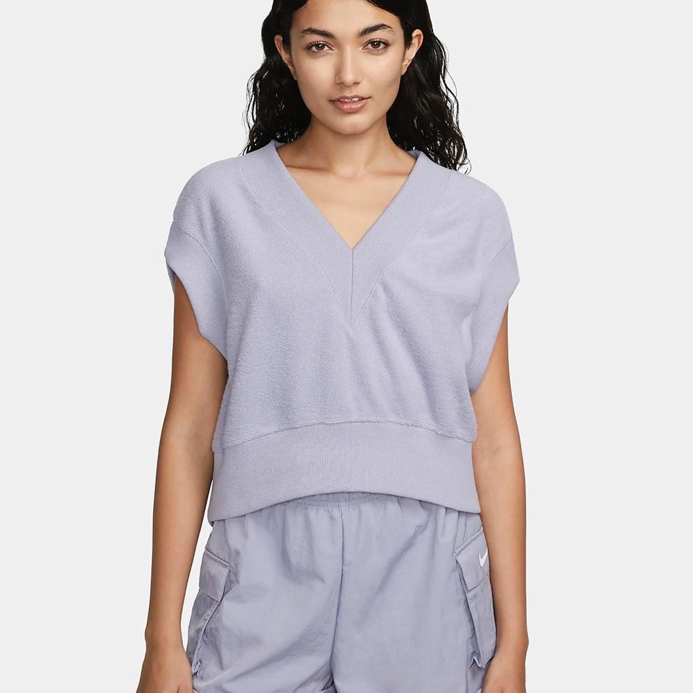 Nike Sportswear Collection Women's Reverse French Terry Vest NWT Size - L